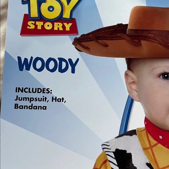 Baby Woody Costume - Toy Story Spirit Halloween Costume - Picture 6 of 7